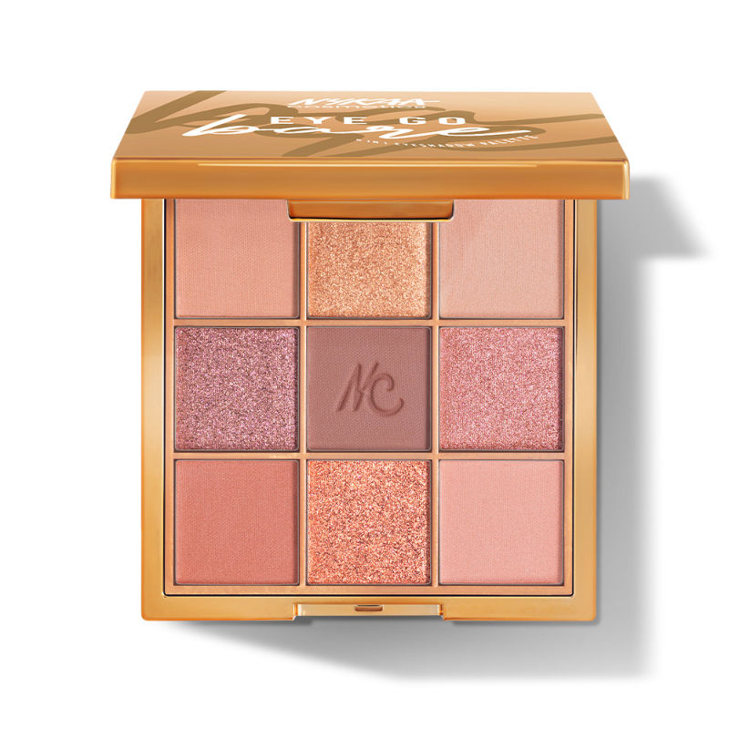Nykaa Cosmetics Eye Go Bare 9 in 1 Highly Blendable Eyeshadow Palette (9g)
