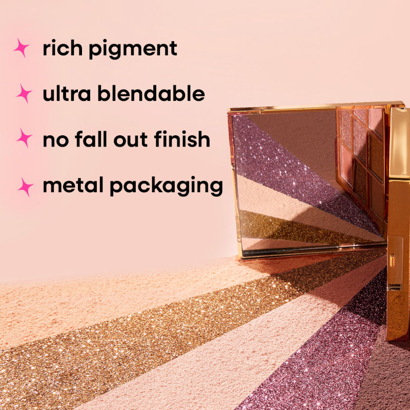 Nykaa Cosmetics Eye Go Bare 9 in 1 Highly Blendable Eyeshadow Palette (9g)