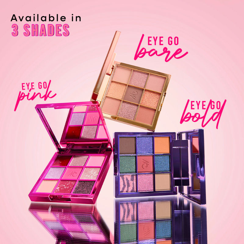 Nykaa Cosmetics Eye Go Bare 9 in 1 Highly Blendable Eyeshadow Palette (9g)