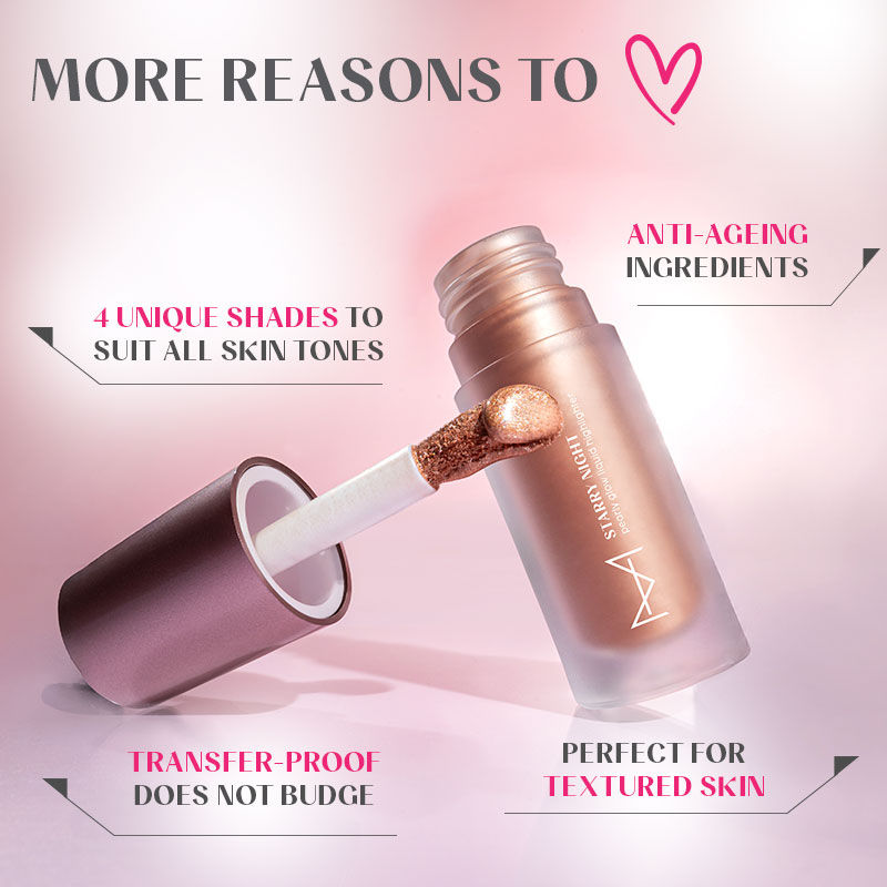House of Makeup Starry Night Pearly Glow Liquid Highlighter - Meteorite (6ml)
