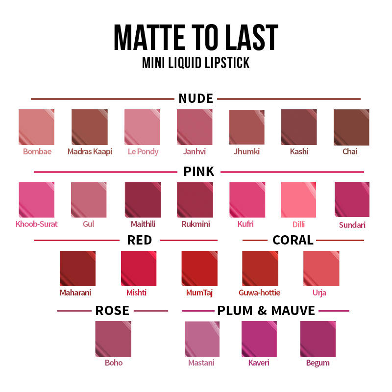 Nykaa Matte To Last! Mini Liquid Lipstick