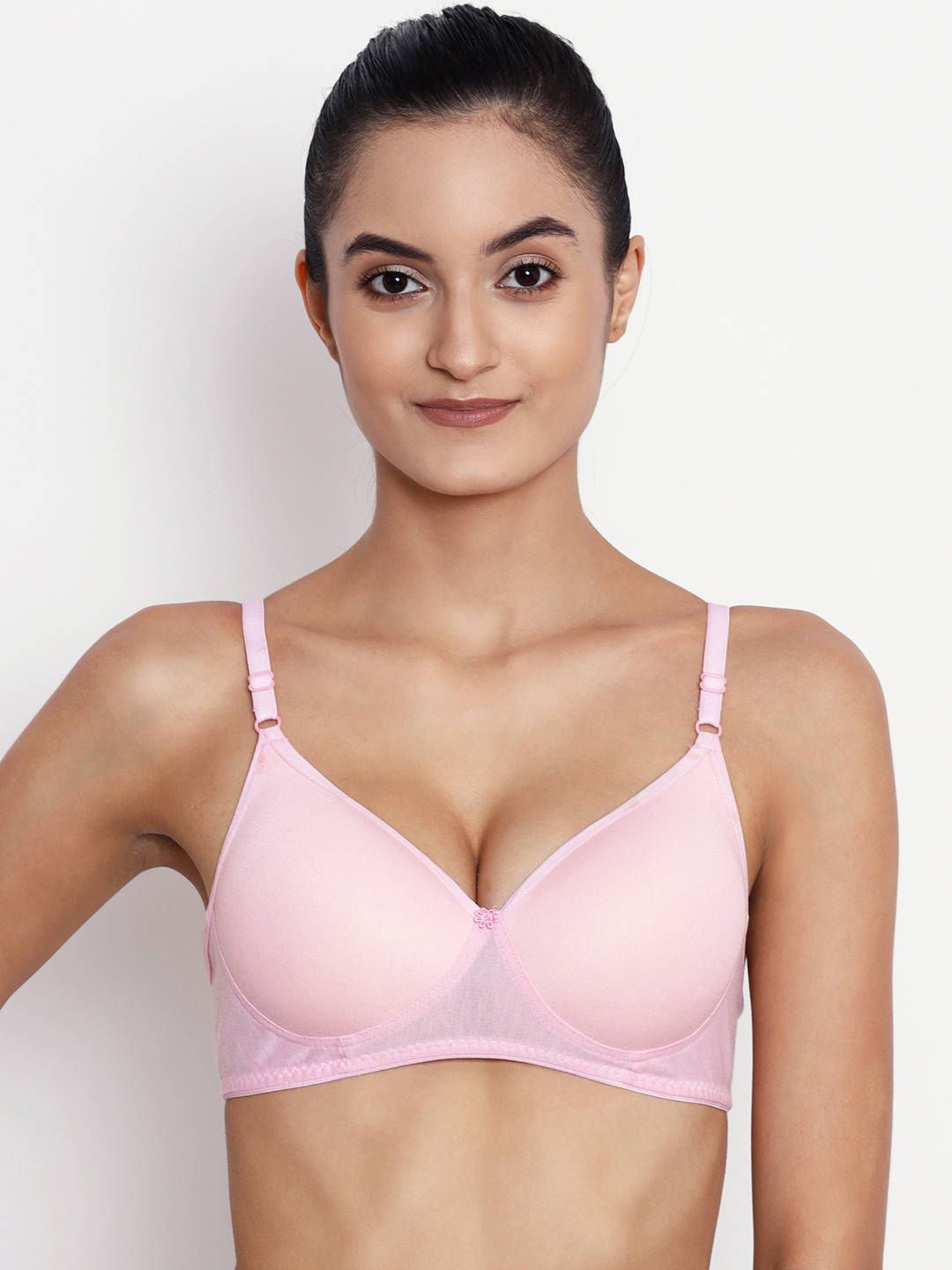 Abelino Pack Of 2 Non-wired Lightly Padded T-shirt Bras. - Multi-Color (40B) · 40B