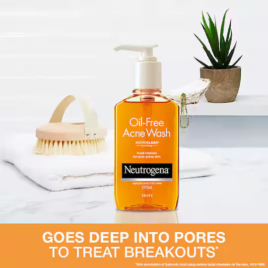 Neutrogena - Oil Free Acne Wash (175Ml)