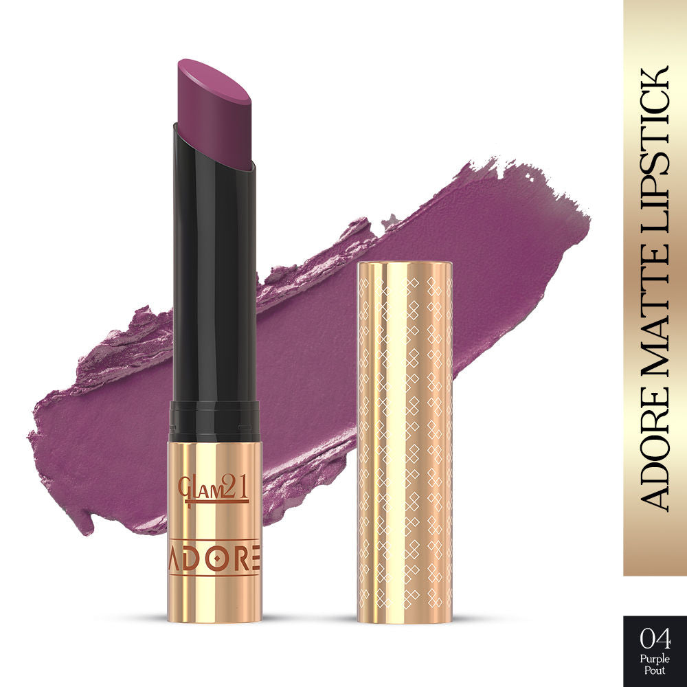 GLAM21 Adore Matte Lipstick - Wine Time (3.5g)