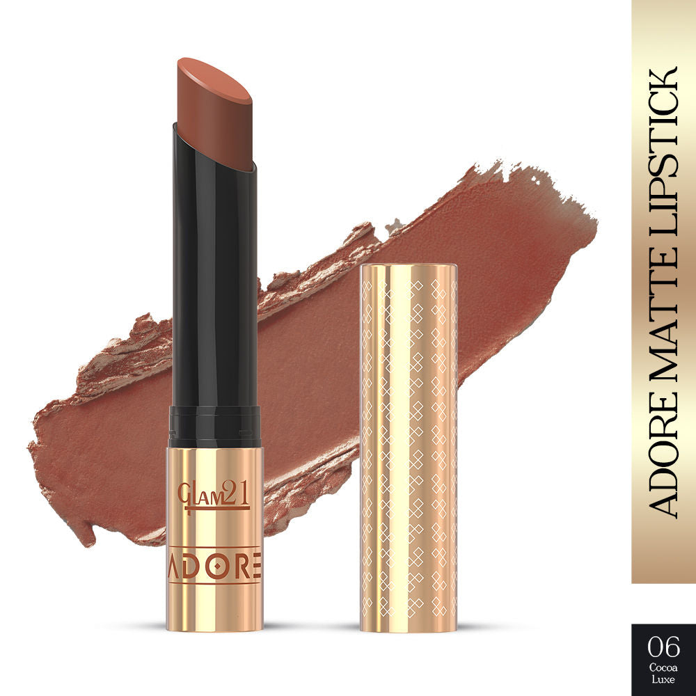 GLAM21 Adore Matte Lipstick - Cocoa Luxe (3.5g)
