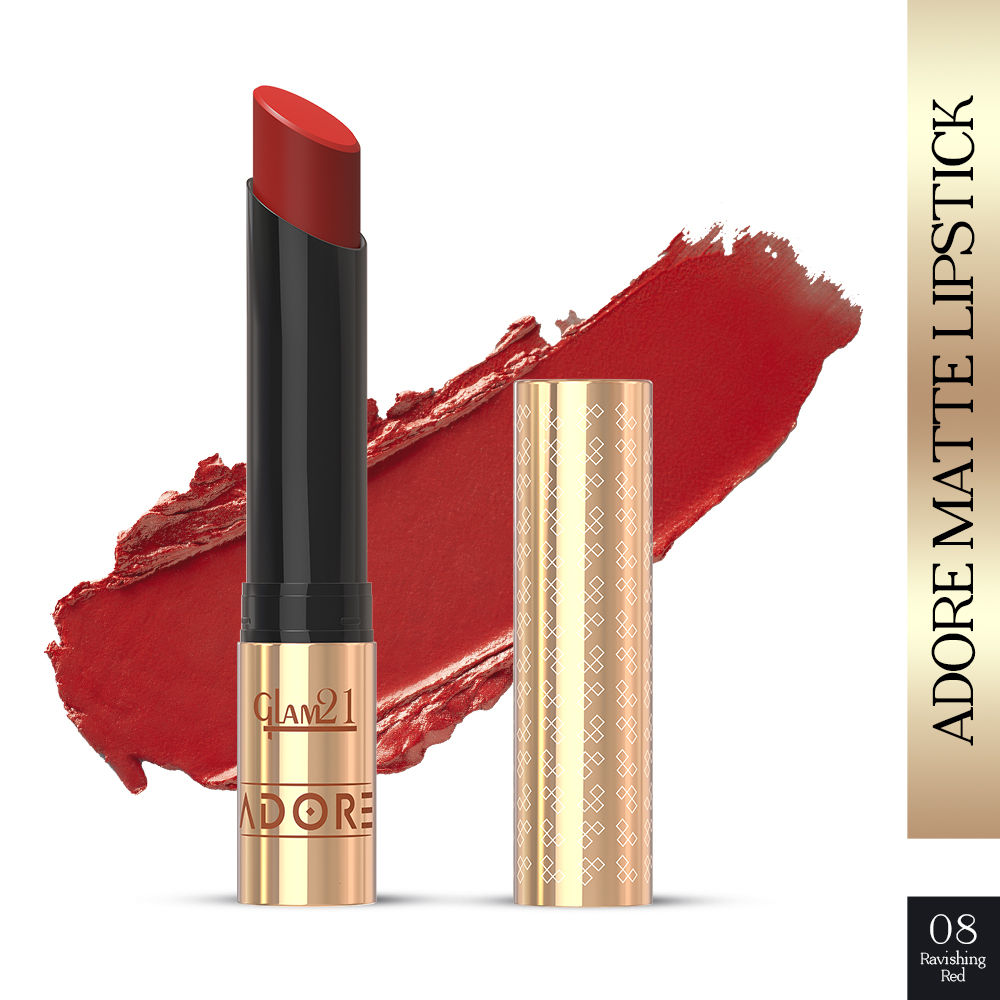 GLAM21 Adore Matte Lipstick - Ravishing Red (3.5g)