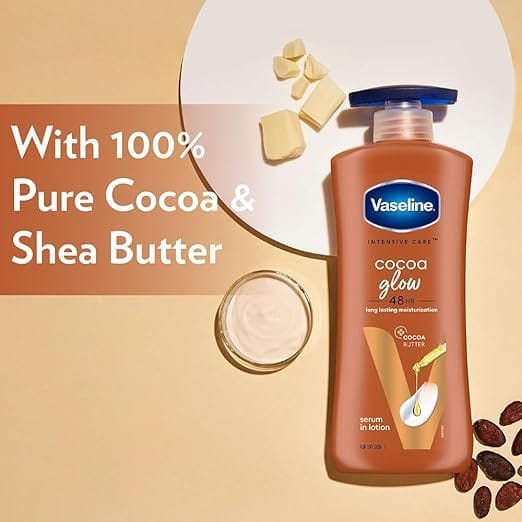 Vaseline - Intensive Care Cocoa Glow 48 Hours Serum In Lotion (600ML)