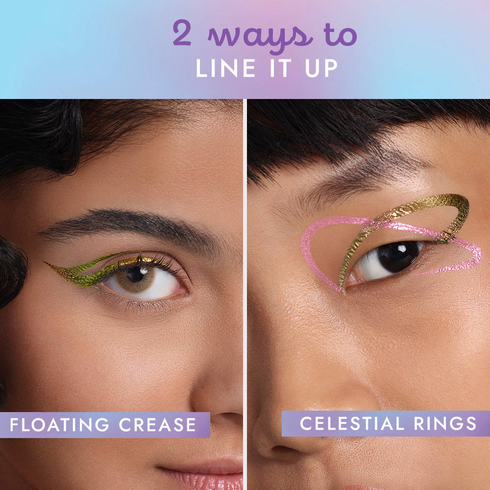 Nykaa Cosmetics Stardust Chrome Waterproof Eyeliner Combo