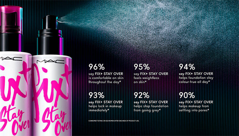 M.A.C Fix+ Stay Over Alcohol-Free Setting Spray