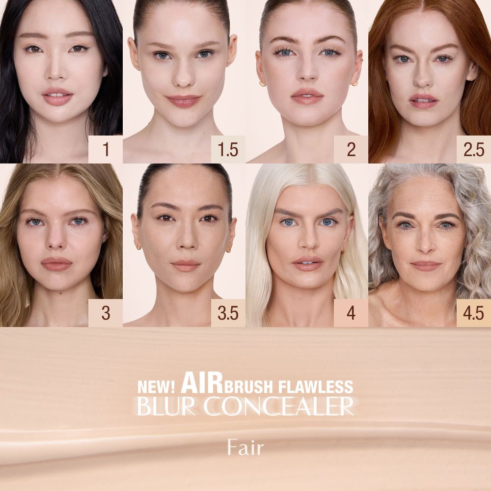 Charlotte Tilbury Airbrush Flawless Blur Concealer - 4 - Fair Medium (8.3g)