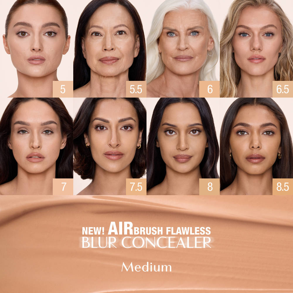 Charlotte Tilbury Airbrush Flawless Blur Concealer - 7.5 - Medium (8.3g)