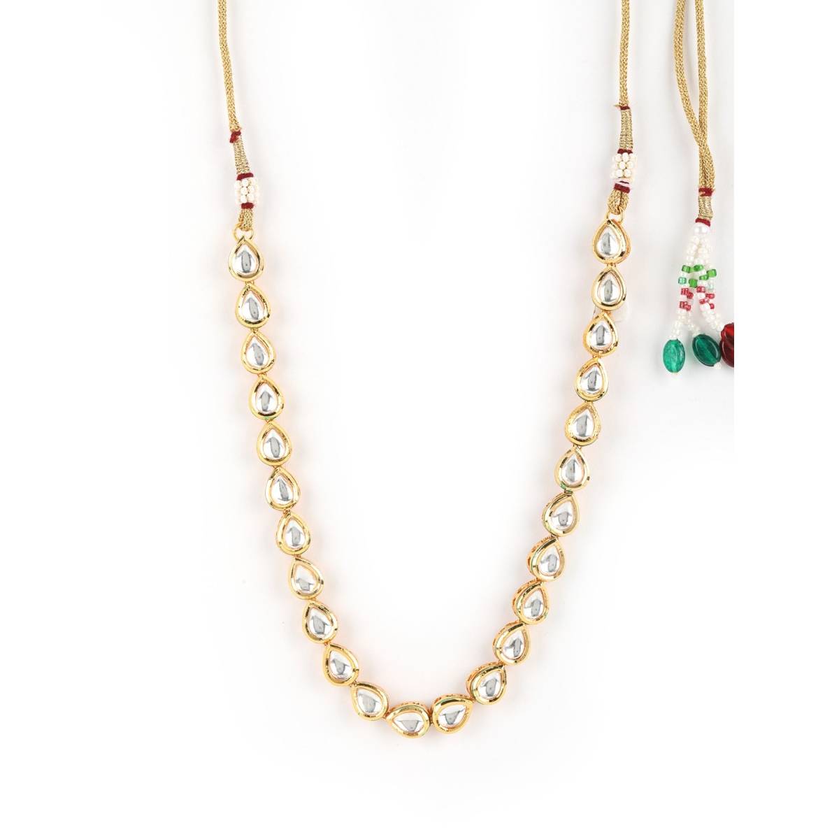 Aatmana Kundan Gold Plated Jewellery Set