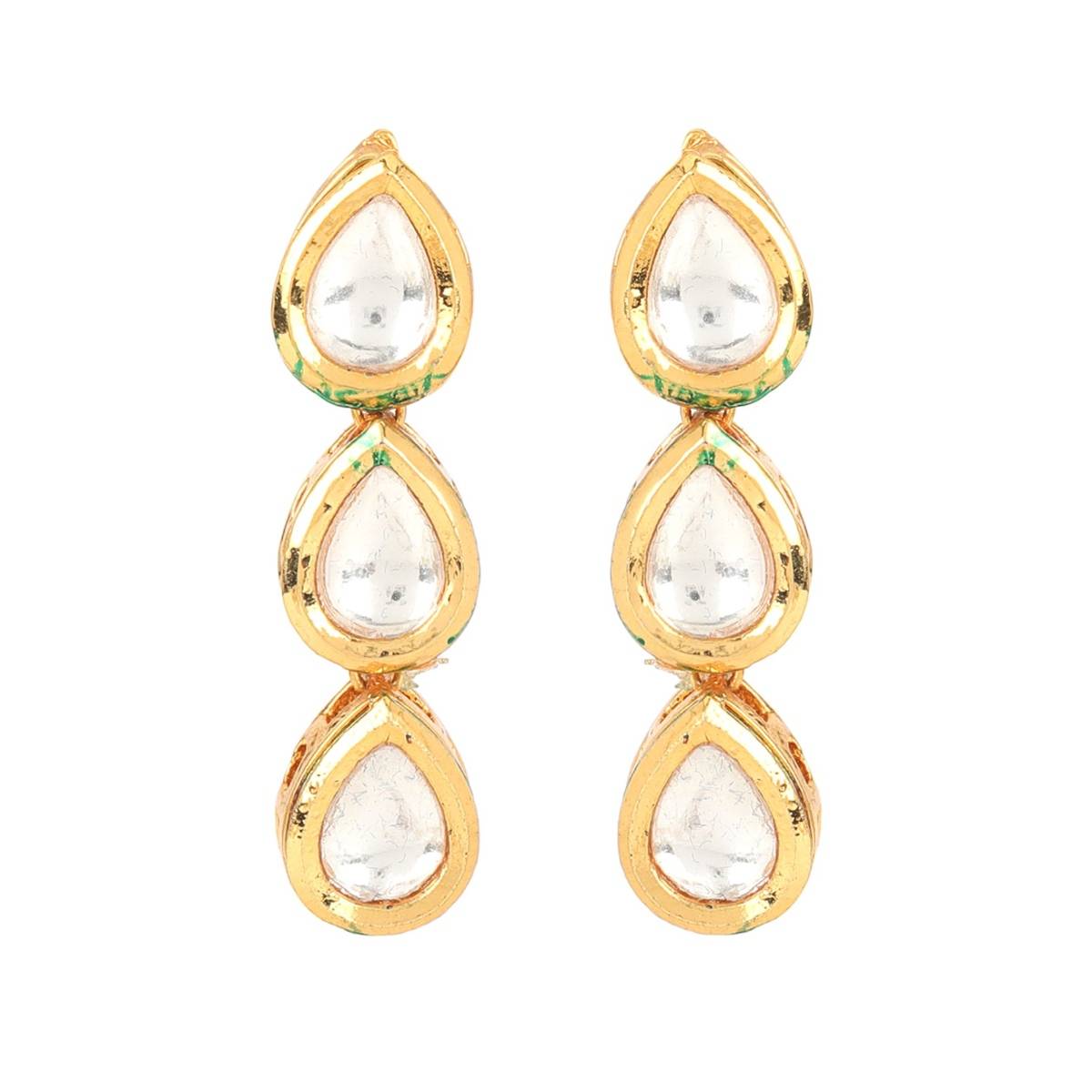 Aatmana Kundan Gold Plated Jewellery Set