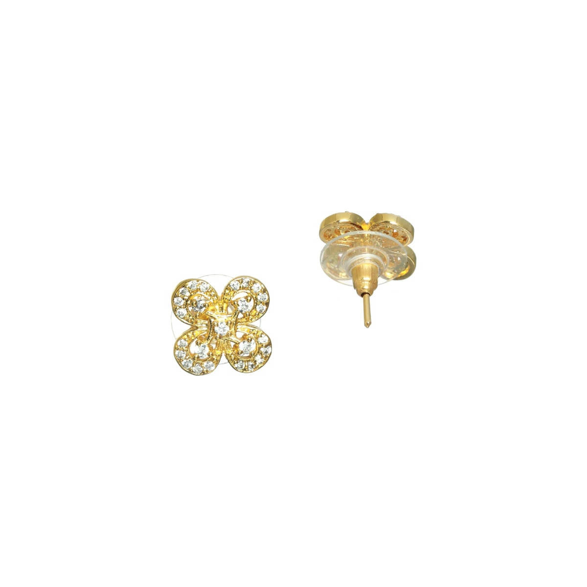 Aatmana Gold Plated Handcrafted Ad Stone Studded Adjustable Jewellery Set