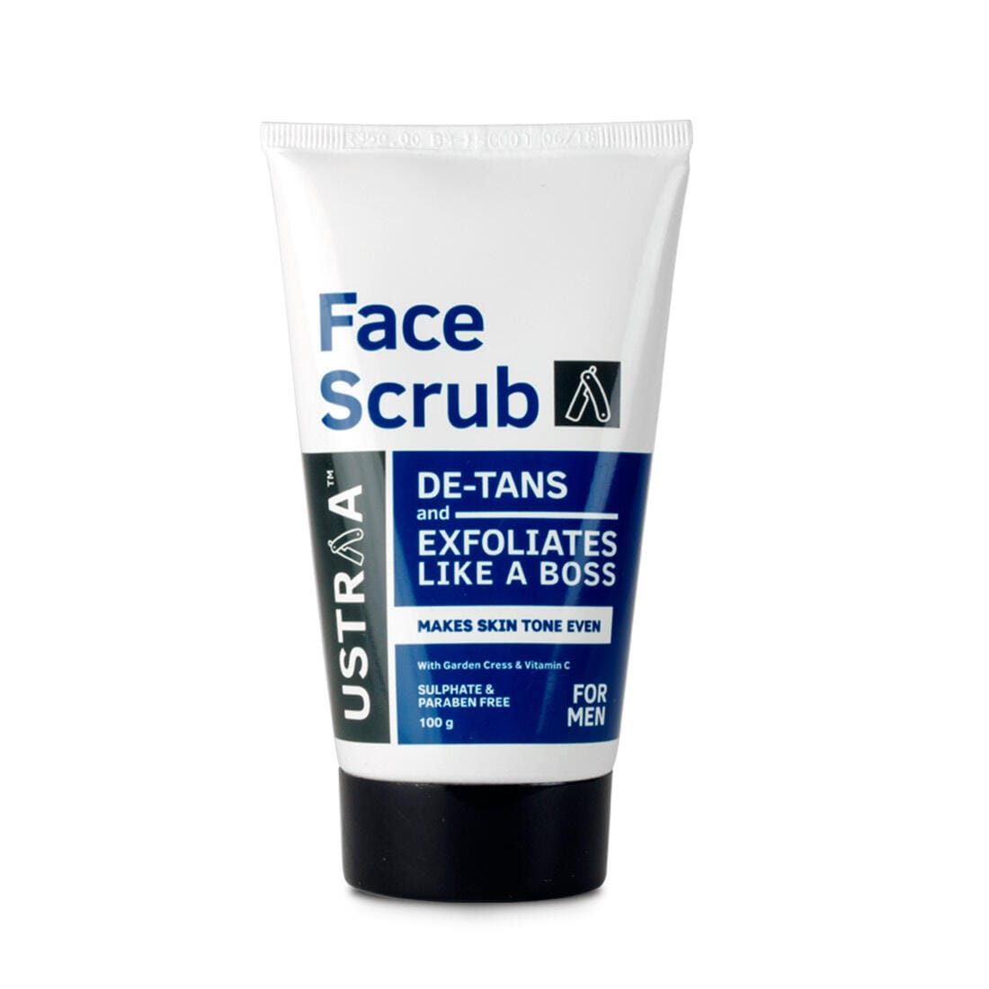 Ustraa Face Scrub for de-Tan For Men - (100g)