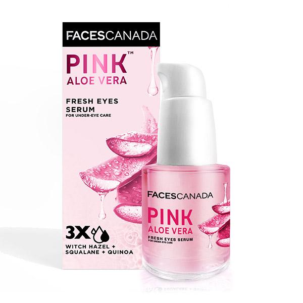 FACES CANADA - Pink Aloe Vera Fresh Eyes Serum (15mL)