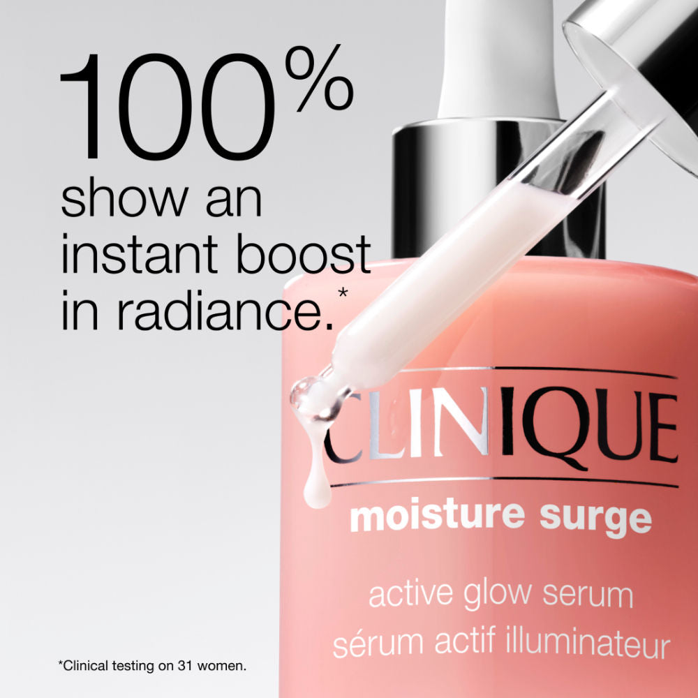 Clinique Moisture Surge Active Glow Serum with Vitamin C, Lactic Acid & Hyaluronic Acid (30ml)
