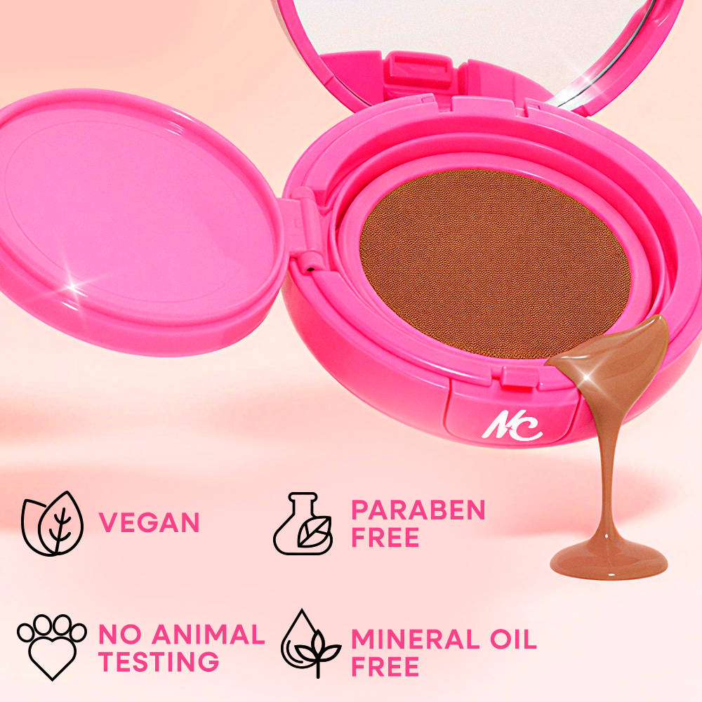 Nykaa Cosmetics Magic Cover Full Coverage Matte Cushion Foundation with SPF 50 PA++++