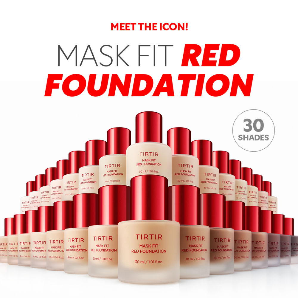 TIRTIR Mask Fit Red Foundation - 13N Fair Ivory (30ml)