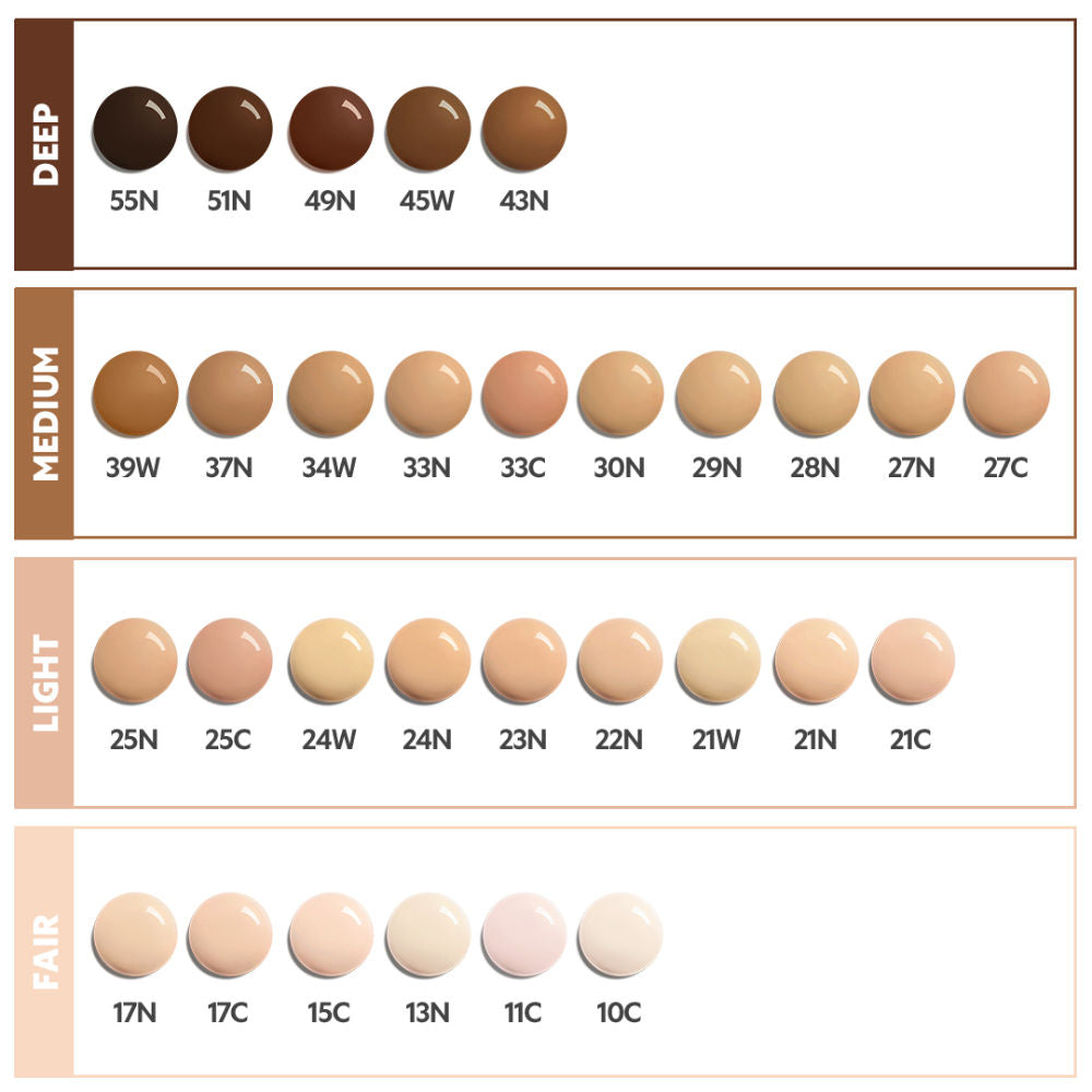 TIRTIR Mask Fit Red Foundation - 13N Fair Ivory (30ml)
