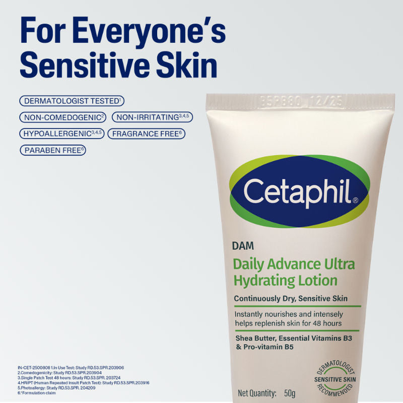 Cetaphil DAM Daily Advance Ultra Hydrating Lotion (50g)