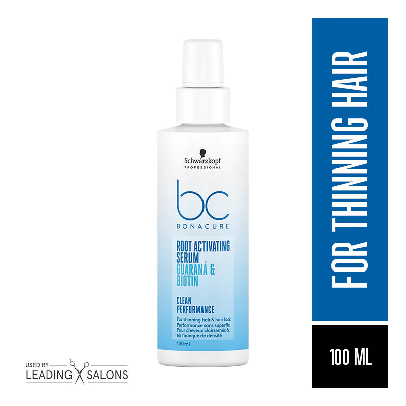 Schwarzkopf Professional - Bonacure Root Activating Serum For Thinning Hair  Biotin & Guarana (100ml)