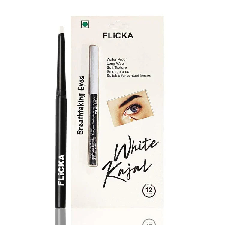 Flicka Breathtaking Eyes Kajal White