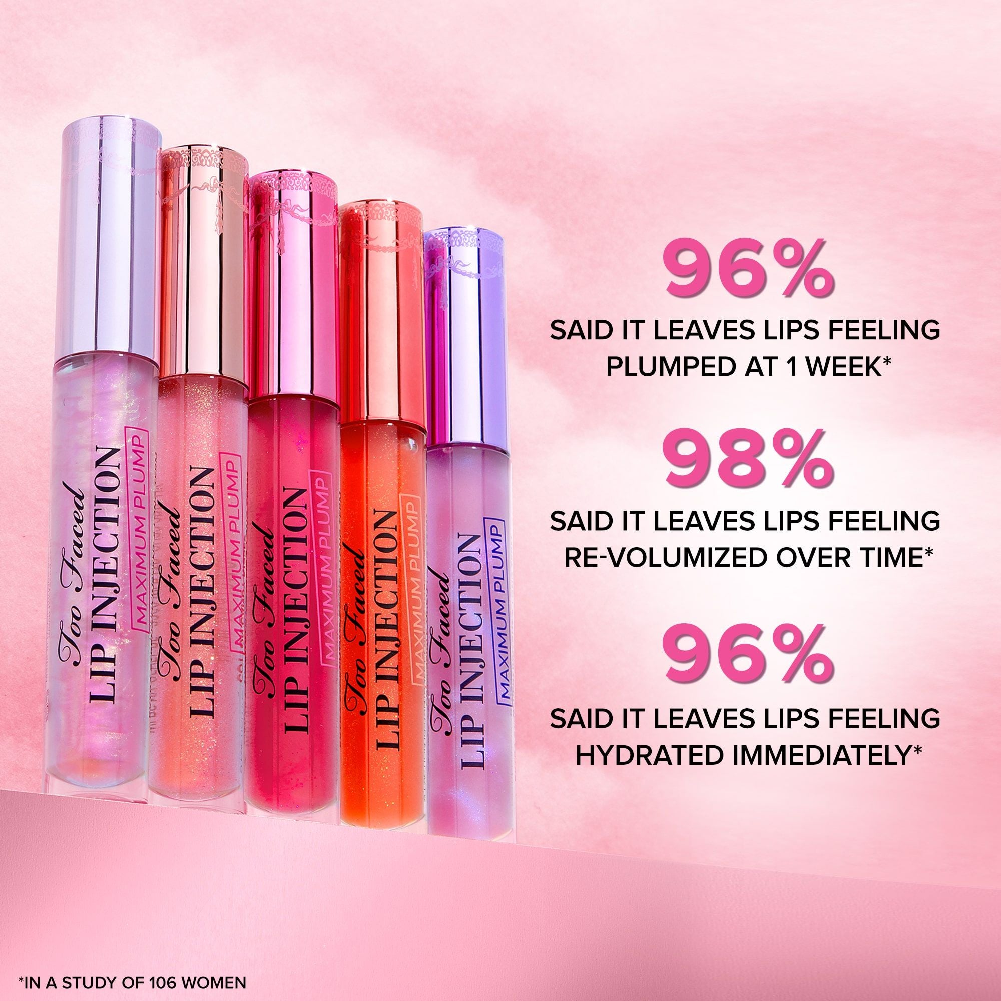 Too Faced Lip Injection Maximum Plump Lip Gloss - Travel Size (2.8g)