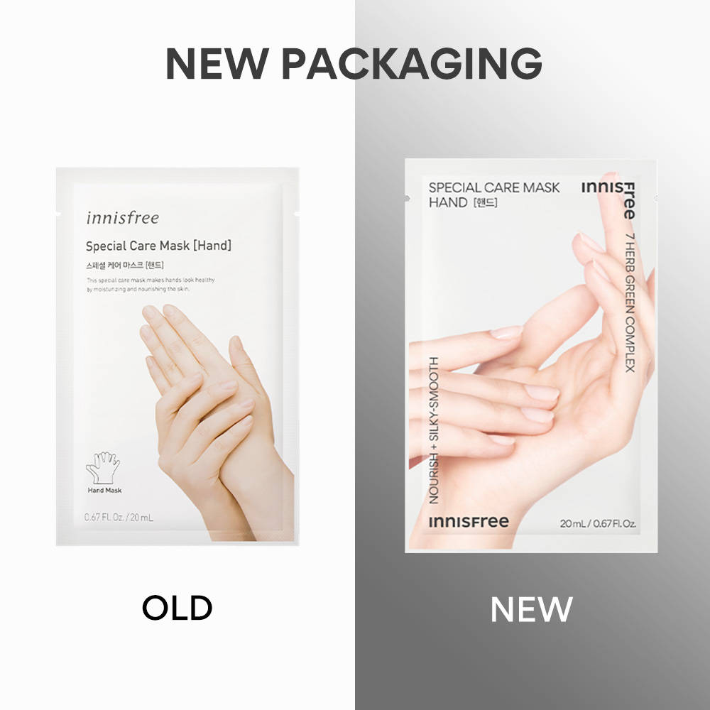 Innisfree Special Care Hand Mask - Softens & Moisturizes Dry Hands