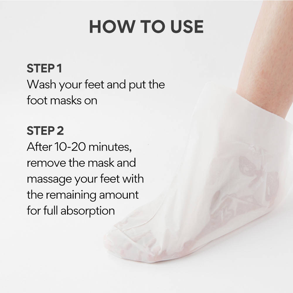 Innisfree Special Care Foot Mask - Softens & Nourishes Rough Feet