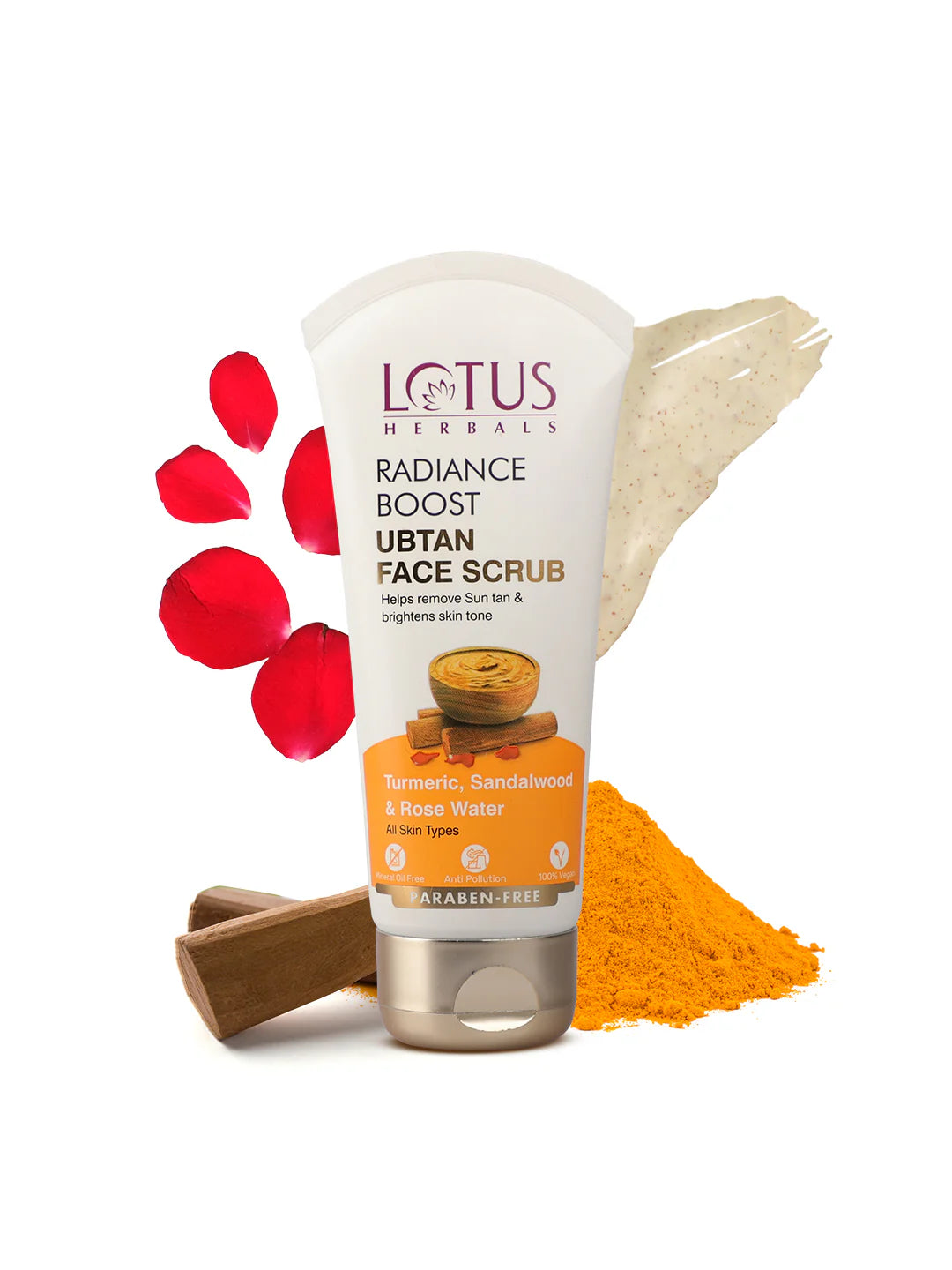 Lotus Herbals - Radiance Boost Ubtan Face Scrub