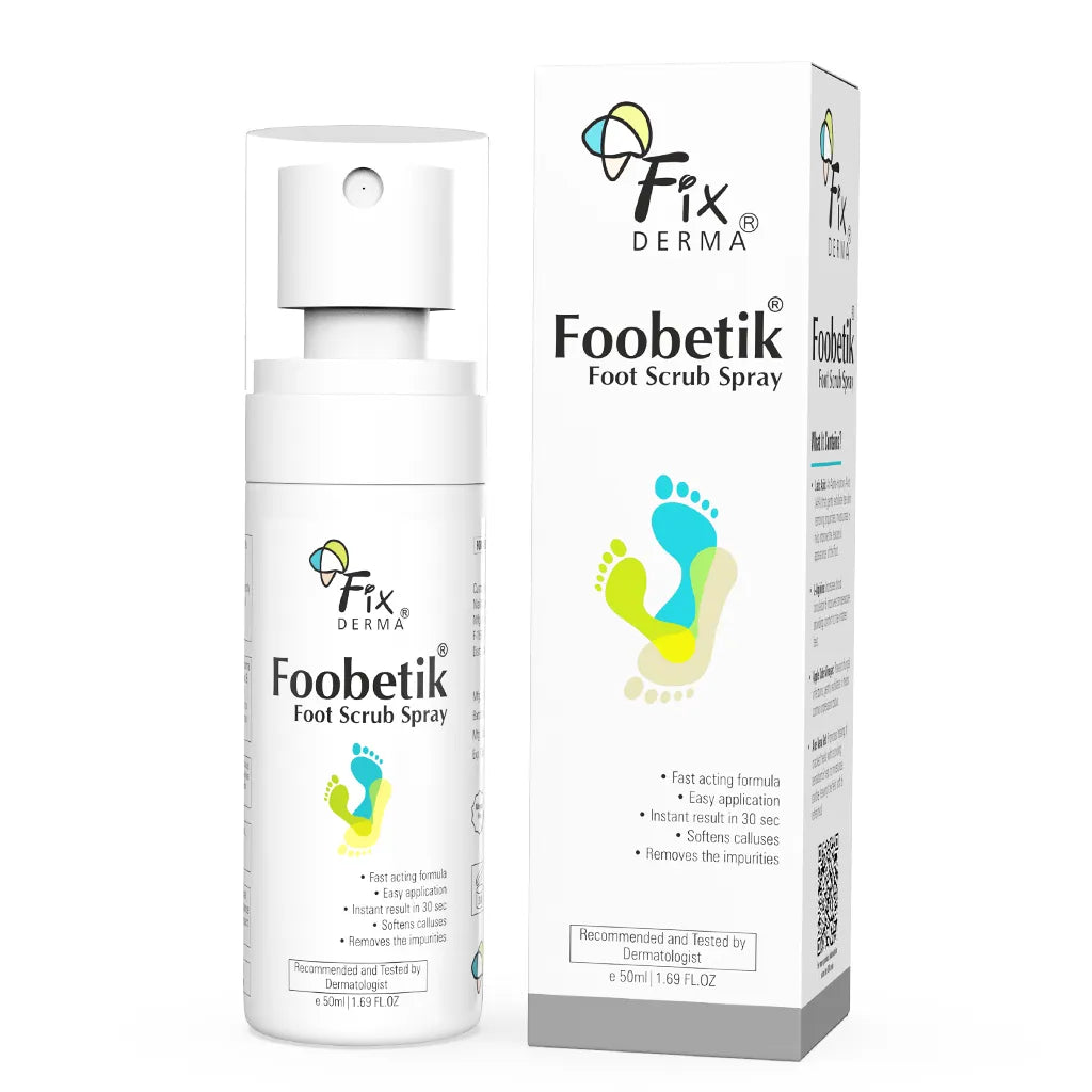 Fixderma –  Foobetik Foot Scrub Spray (50ML)