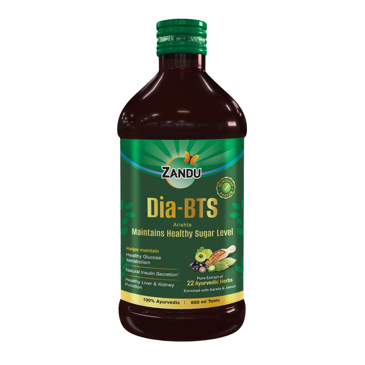 Zandu-O Zandu DiaBTS Arishta Tonic 650ml x 2U
