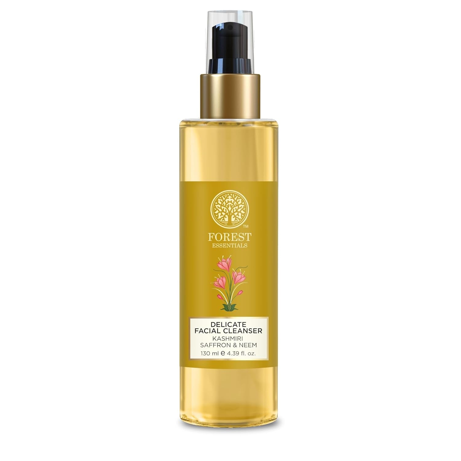Forest Essentials Ayurvedic Purifying Face Wash with Saffron & Neem | For Normal to Oily Skin | Sulphate Free - BEAUTY BRATS
