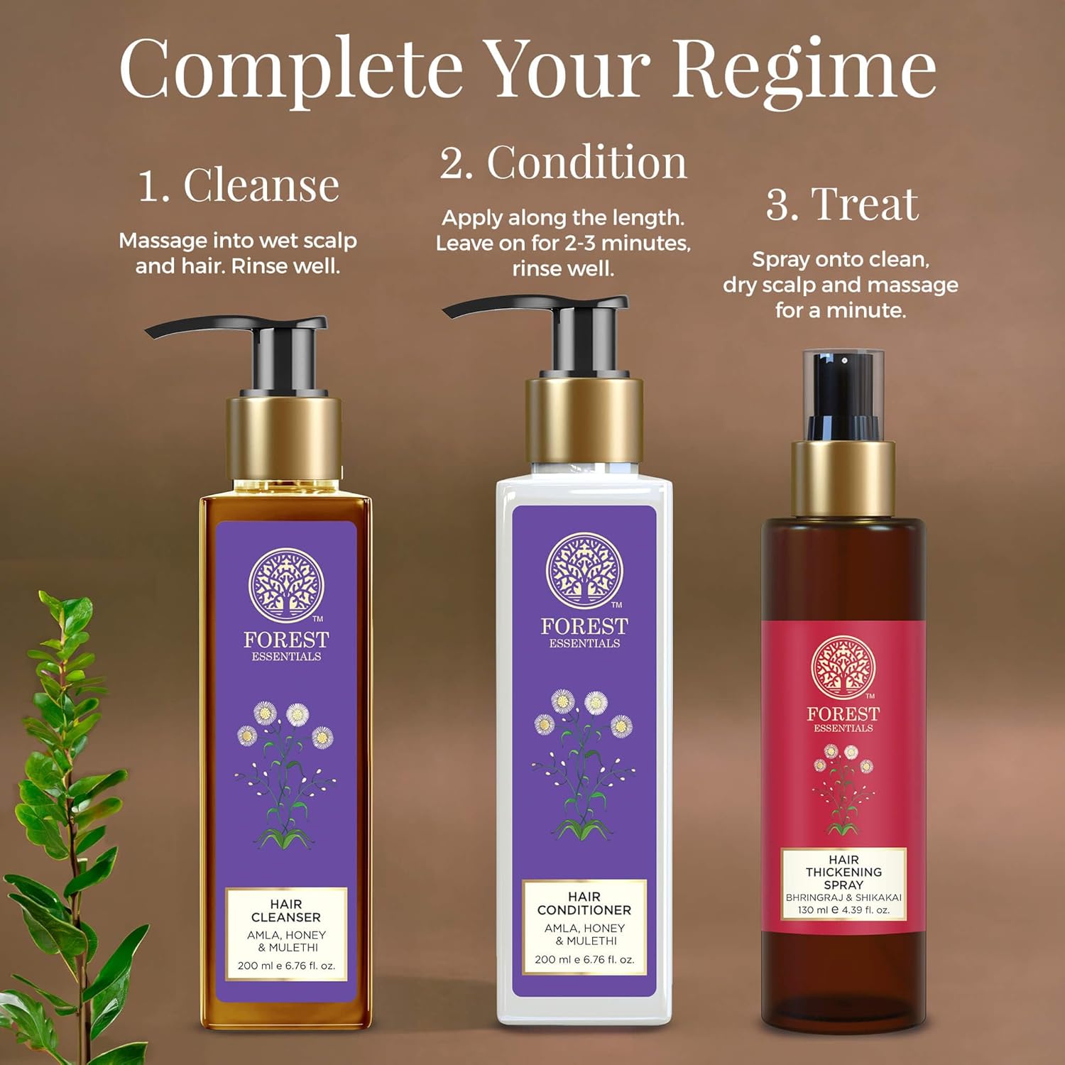 Forest Essentials Ayurvedic Shampoo Amla Honey & Mulethi | For Dull Dry Hair | Controls Hair Thinning & Breakage | Sulphate Free - BEAUTY BRATS