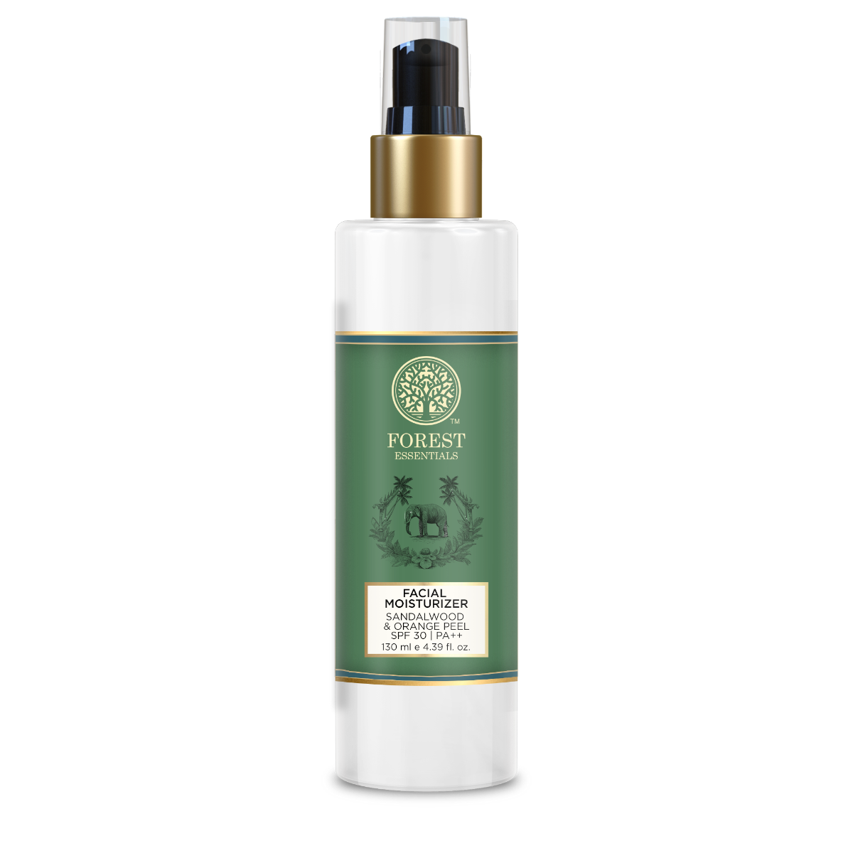 Forest Essentials Hydrating Facial Moisturiser Sandalwood and Orange Peel 130ml
