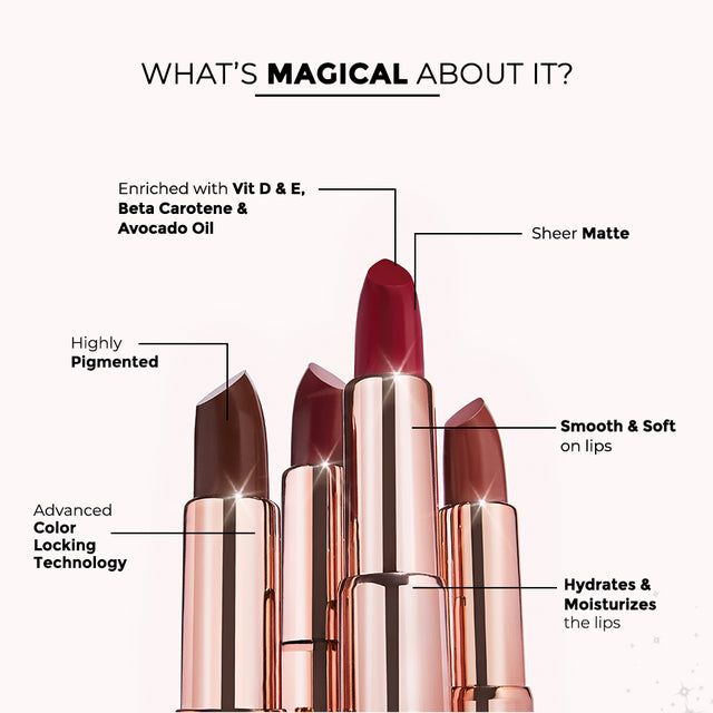 Colorbar - Powerkiss Matte Lipstick (4.2g)