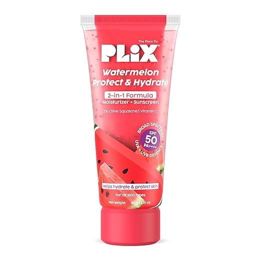 Plix - Watermelon Protect & Hydrate 2 in 1 Formula Moisturizer + Sunscreen (50g)