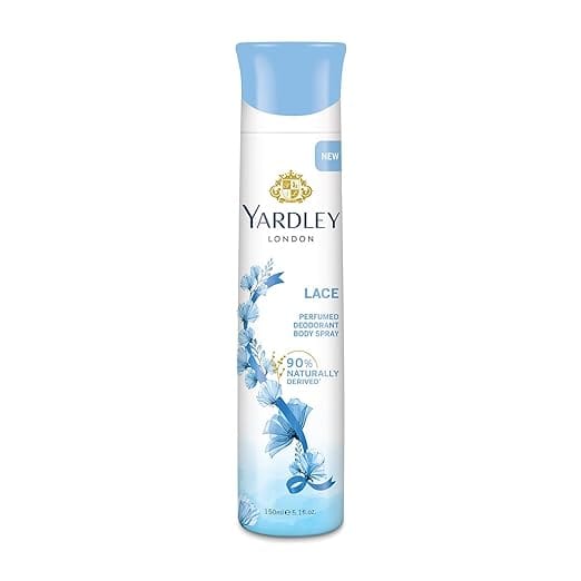 Yardley London - Lace Perfumed Deodrant Body Spray (150ML)