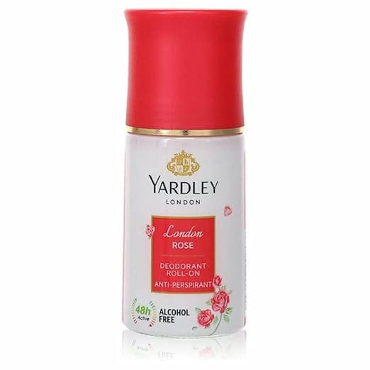 Yardley London - London Rose Deodrant Roll - On Anti - Perspirant (50ML)