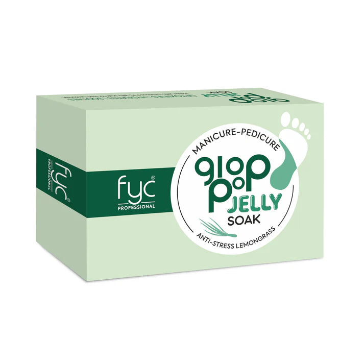 FYC Professional - Glop Pop Crystal Jelly Soak Anti - Stress Lemongrass Manicure Pedicure Kit