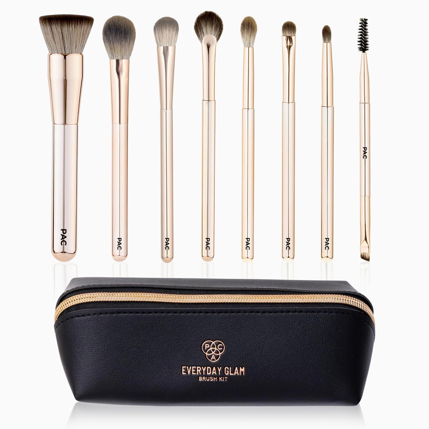 Pac - Everyday Glam Brush Kit 8 High Quality Brushes