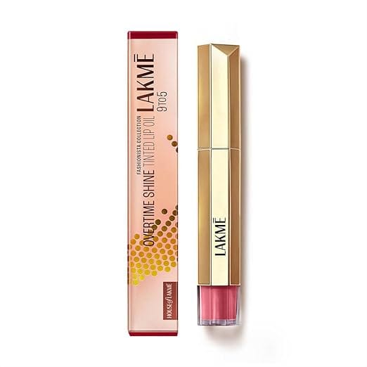 Lakme - 9 To 5 Overtime Shine Tinted Lip Oil