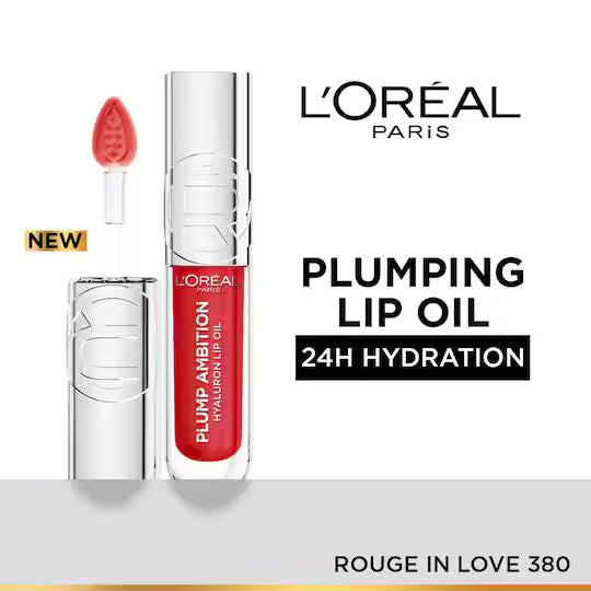 Loreal Paris - Plump Ambition Hyaluron Lip Oil (5ML)