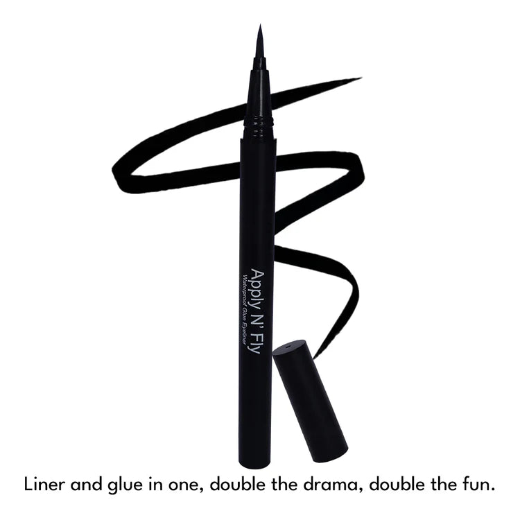 Flicka - Apply N' Fly Waterproof Glue Eyeliner