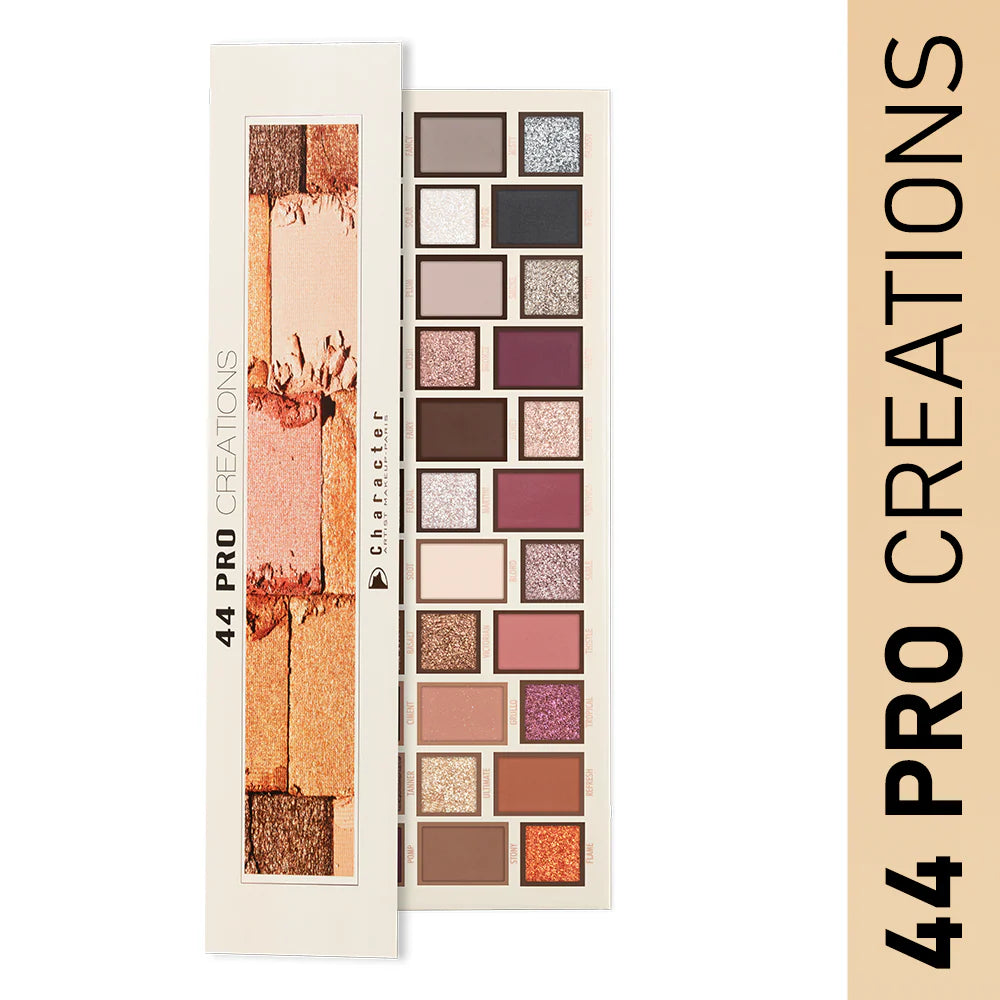 Character Cosmetics - 44 Pro Creations 44 Colors Eyeshadow Palette (FFE001)