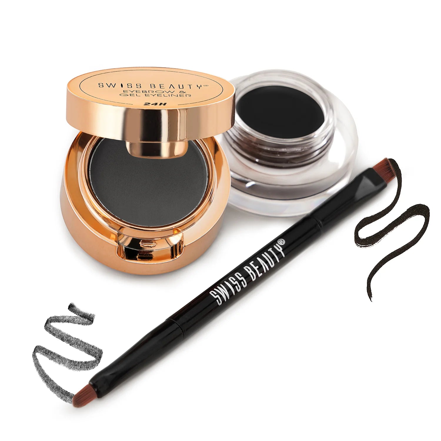 Swiss Beauty - Eyebrow & Gel Eyeliner 2 in 1