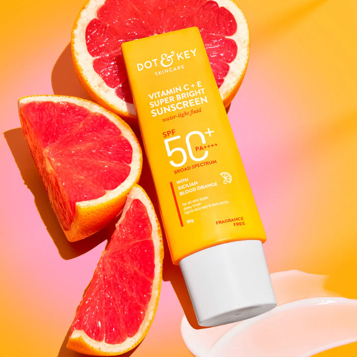 Dot & Key - Vitamin C + E Super Bright Sunscreen SPF 50 PA++++ (80g)