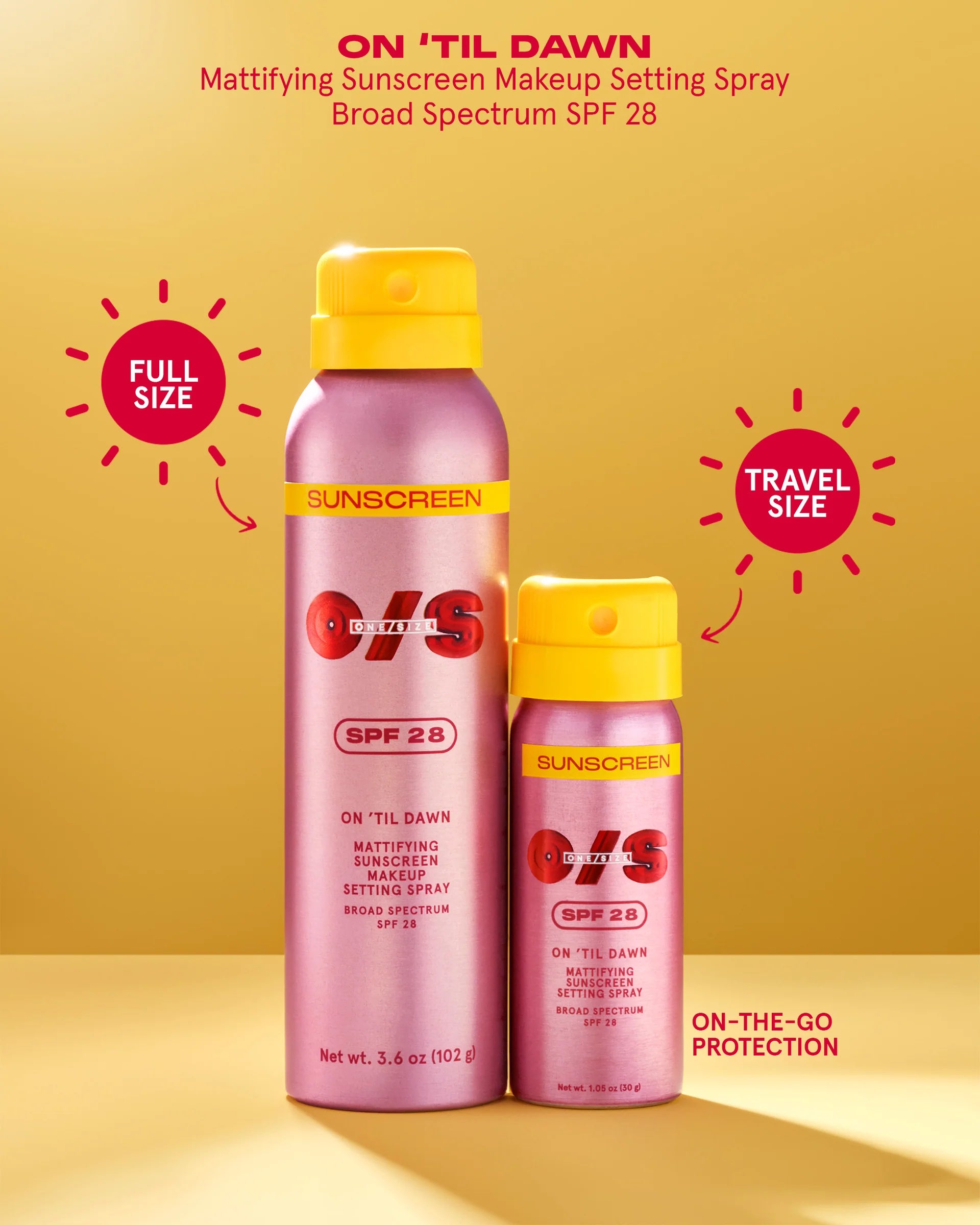 One Size - Spf 28 On 'Till Dawn Mattifying Sunscreen Makeup Setting Spray