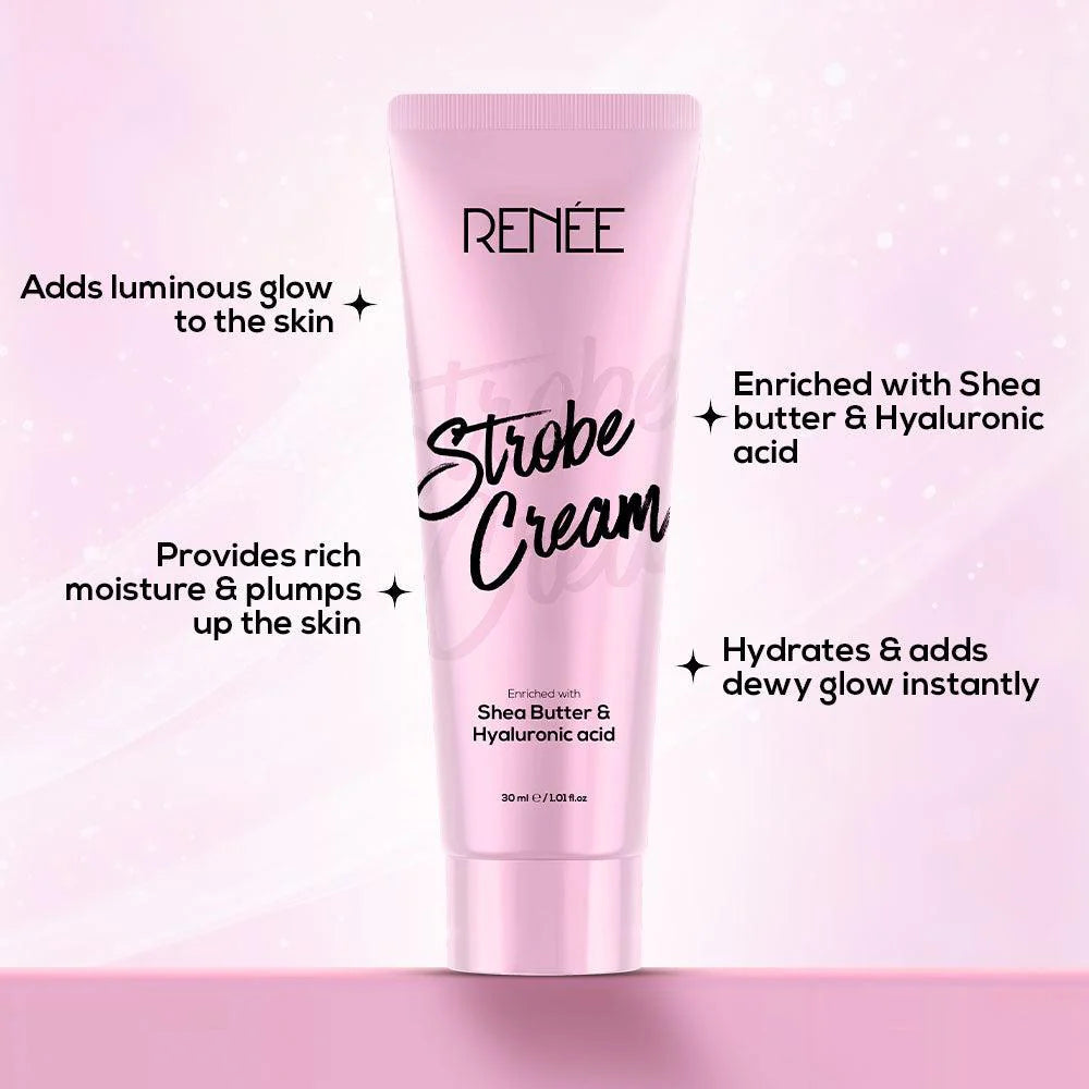 Renee - Strobe Cream Enriched with Shea Butter & Hyaluronic Acid (30ML)
